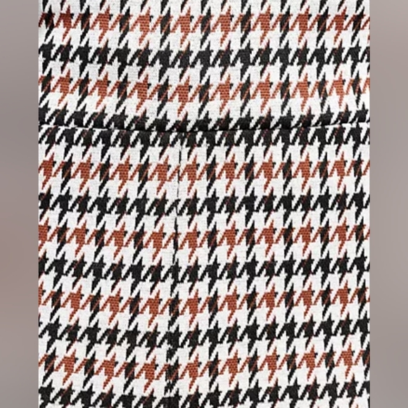 GRAVER Susan Graver PM Jacquard Knit AVA Slim Ankle Pants in Umber/Black - Picture 4 of 9